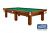 Бильярдный стол для русской пирамиды "Спортклуб" (10 футов, ольха, борт ясень, сланец 38мм)